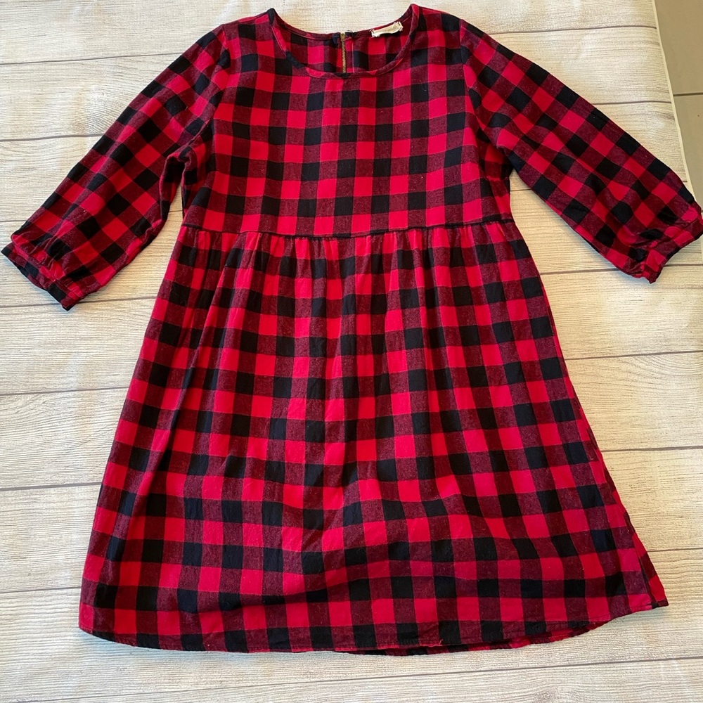 Buffalo Plaid Dress